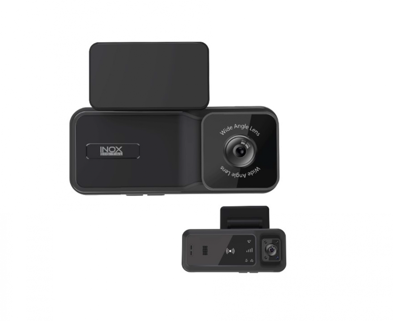 INOX-X607 4G GPS DESTEKLİ ÇİFT YÖNLÜ ARAÇ İÇİ KAMERA